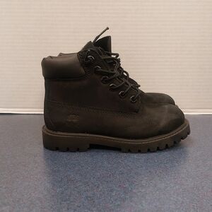 Timberland Kids Black Boots